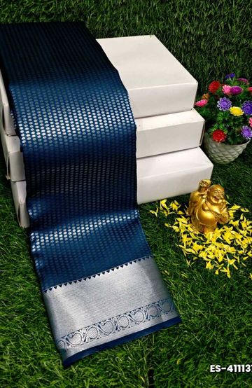 ELITE BRIDAL PICK &PICK SILK SAREES AND WEDDING ART SILK SAREES - LIGHT BLUE (2)