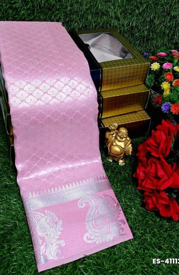ELITE BRIDAL PICK &PICK SILK SAREES AND WEDDING ART SILK SAREES - BABY PINK (3)