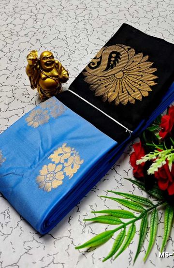 TRENDING KERALA SPECIAL FULL WORK EMBOSSED DIGITAL PRINTING TISSUE SAREE COLLECTIONS - WHITE (32)