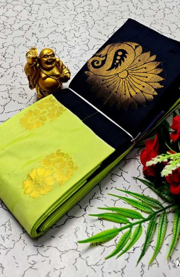 Elegant Silk Dhoti Shirt & Saree Couple Combo coordinated look for special occasions - CREAM COLOR (3)