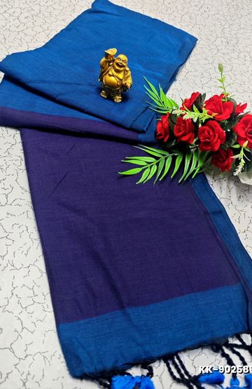 Digital printing dola silk cotton sarees - LIGHT PINK