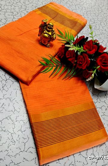 MODERN FANCY SOFT SILK SAREES WITH BUTTA DESIGN - NORMAL  BLUE (1)