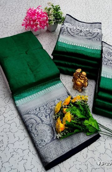 Dailywear cotton sarees premium look lightweight comfortable wear - TEAL COLOUR