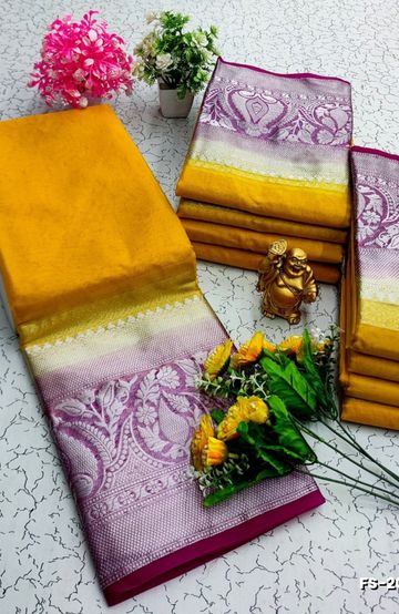 TRENDY WEAR PATTU PAVADAI - VENTHAYA COLOUR (1)