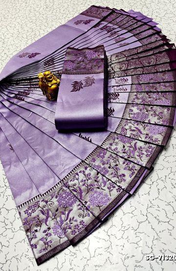 PURE COTTON SAREES SUMMER SPECIAL COLLECTION - LIGHT SKY BLUE (2)