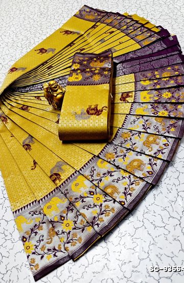 Dailywear cotton sarees all over body flower designpattern design premium look lightweight comfortable wear - MEJANTA