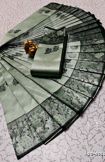 TRENDING KERALA SPECIAL FULL WORK EMBOSSED DIGITAL PRINTING TISSUE SAREE COLLECTIONS - GOLD (7)