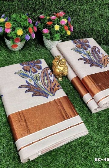 Dailywear cotton sarees premium look lightweight comfortable wear - PEACOCK GREEN (1)