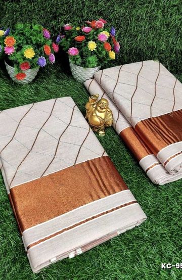 TRENDY WEAR PATTU PAVADAI - VENTHAYA COLOUR (1)