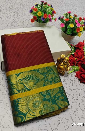 Banaras with our banarasi cotton fabric a beautiful fusion of classic artistry and breathable comfort wear saree - BEIGE COLOUR