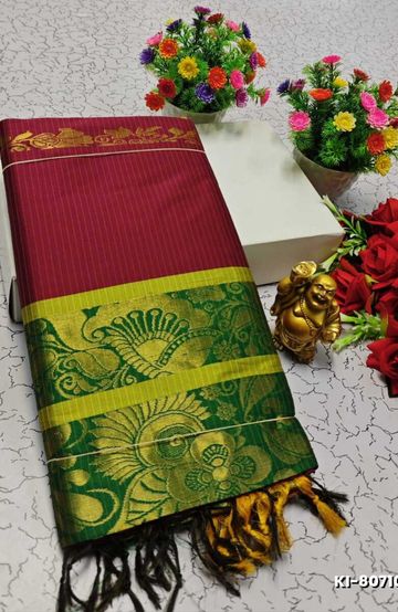 Digital printing dola silk cotton sarees - LIGHT PINK