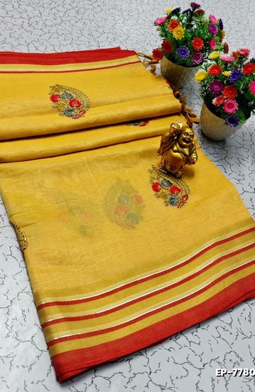 PURE COTTON SAREES SUMMER SPECIAL COLLECTION - LIGHT GREEN (3)