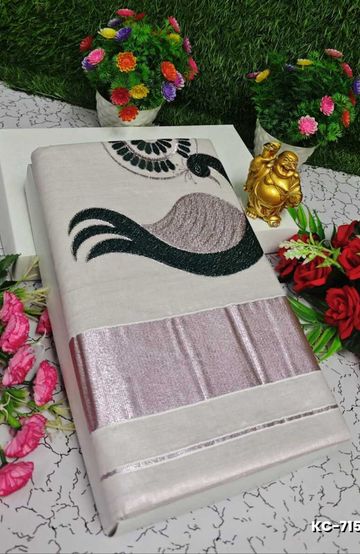 MODERN FANCY SOFT SILK SAREES WITH BUTTA DESIGN - PINK