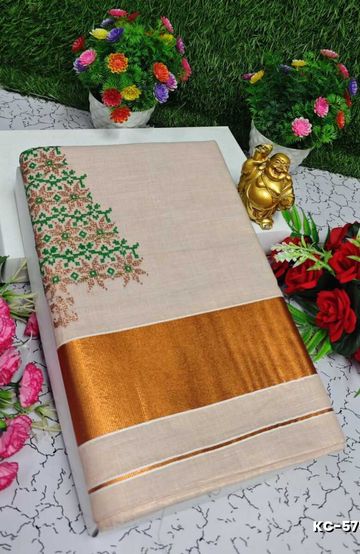 KUBERA ELITE BRIDAL RAPIER FANCY LIGHT WEIGHT SILK TYPE SAREES FUNCTION WEAR - LIGHT GREEN SHADE (1)