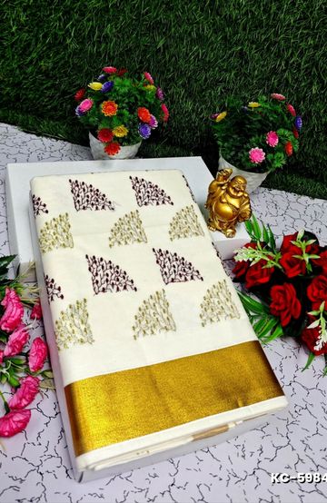 PURE COTTON SAREES SUMMER SPECIAL COLLECTION - LIGHT GREEN (3)