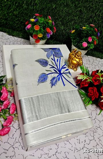 BRIDAL SILK GOLD SILVAR AND COPPER ZARI WEAVE AND WEDDING ART SILK SAREES - LIGHT PEACH (3)