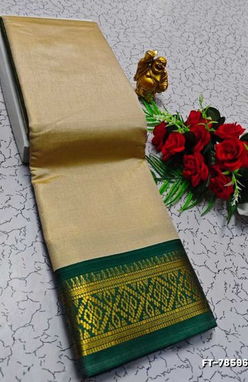 Elegant Silk Dhoti Shirt & Saree Couple Combo coordinated look for special occasions - LIGHT GREEN