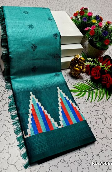 BRIDAL SILK GOLD SILVAR AND COPPER ZARI WEAVE AND WEDDING ART SILK SAREES - VADAMALLI (8)