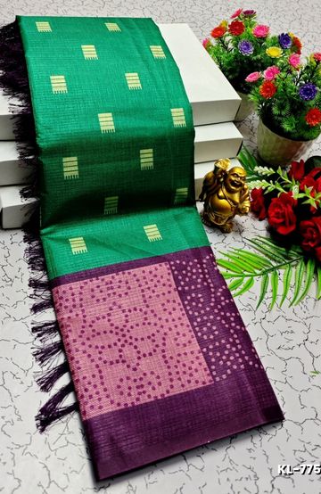 GEORGETTE FANCY SOFT SILK SAREES WITH BLOUSE MODERN FANCY  SAREES - LIGHT BLUE (1)