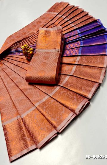 ELITE BRIDAL PICK &PICK SILK SAREES AND WEDDING ART SILK SAREES - CREAM COLOR (2)