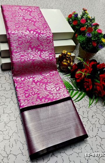 BRIDAL SILK GOLD SILVAR AND COPPER ZARI WEAVE AND WEDDING ART SILK SAREES - PEACKOK BLUE (4)