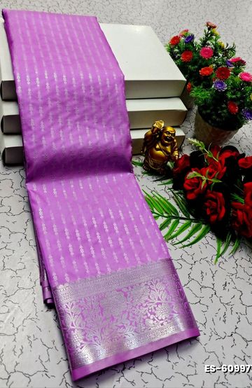 ELITE BRIDAL PICK &PICK SILK SAREES AND WEDDING ART SILK SAREES - MAUVE COLOUR (7)