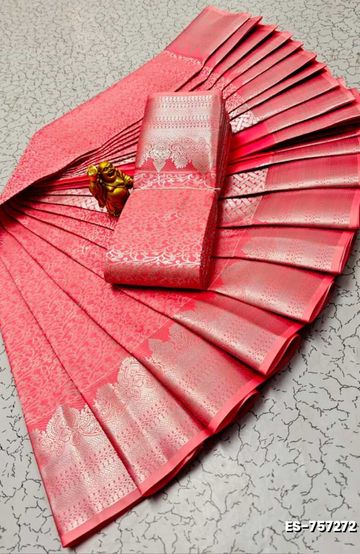 FANCY SILVAR ZARI LIGHT WEIGHT NILA SAREES - LITE TEAL