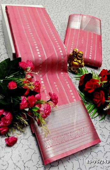 Dailywear cotton sarees all over body flower designpattern design premium look lightweight comfortable wear - BRONCE COLOUR (1)