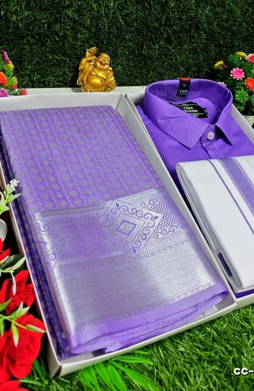 COUPLE COMBO MATCHING AND MATCHING TRADITIONAL SET MATCHING COMBO FOR FESTIVAL SEASONS - LEVENDOR (2)