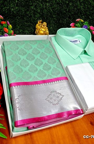 Dailywear cotton sarees premium look lightweight comfortable wear - TEAL COLOUR