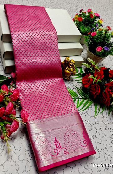 Dailywear cotton sarees premium look lightweight comfortable wear - MAUVE COLOUR (1)