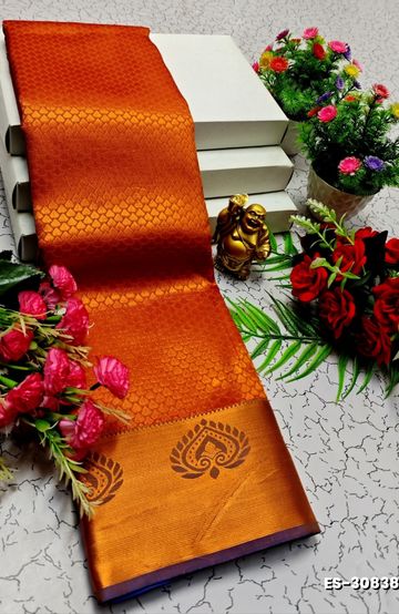 ELITE BRIDAL PICK &PICK SILK SAREES AND WEDDING ART SILK SAREES - PURPLE COLOUR (2)