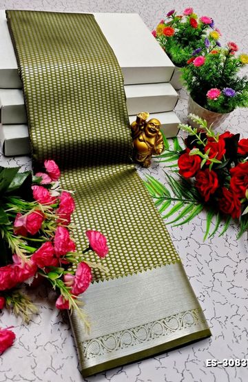 Designer Multi-Color Floral Print Blouse Fabric - IVORY COLOUR