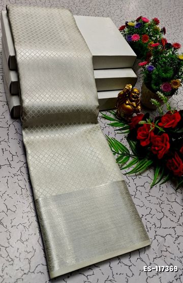 ELITE BRIDAL PICK &PICK SILK SAREES AND WEDDING ART SILK SAREES - ORANGE (5)