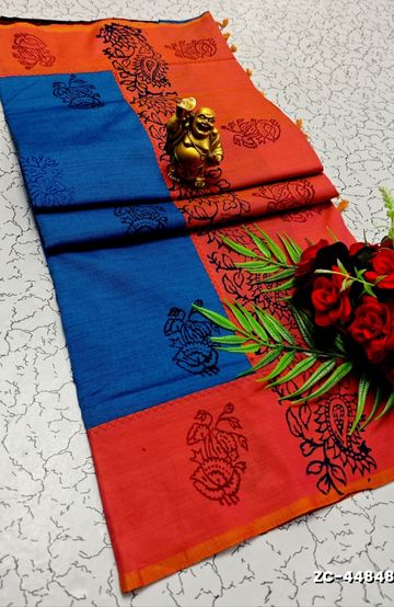 BRIDAL SILK GOLD SILVAR AND COPPER ZARI WEAVE AND WEDDING ART SILK SAREES - LIGHT GREEN SHADE (1)