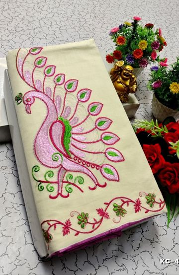 Beauty checked soft silk rich look design soft material function and party wear - MERUN