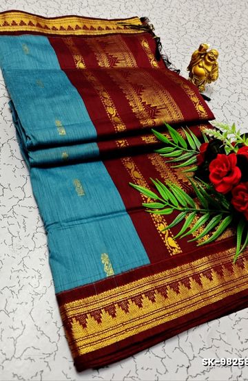 Elegant Silk Dhoti Shirt & Saree Couple Combo coordinated look for special occasions - CHOCOLATE COLOR (1)