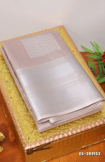 BRIDAL SILK GOLD SILVAR AND COPPER ZARI WEAVE AND WEDDING ART SILK SAREES - BROWN