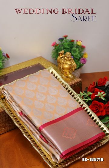 Digital printing dola silk cotton sarees - LIGHT PINK