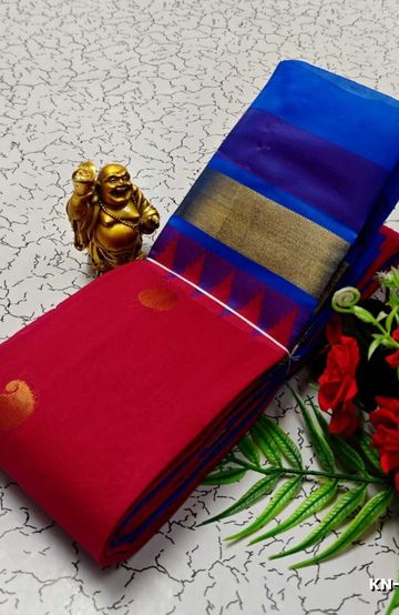 Korvai kotanji Trendy & Fancy bhutta and 2/100 Silk Cotton Sarees Function wear - VADAMALLI