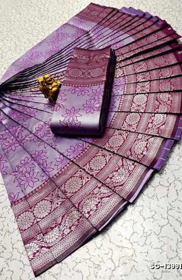 KUBERA ELITE BRIDAL RAPIER FANCY LIGHT WEIGHT SILK TYPE SAREES FUNCTION WEAR SAREE - LEVENDOR (1)