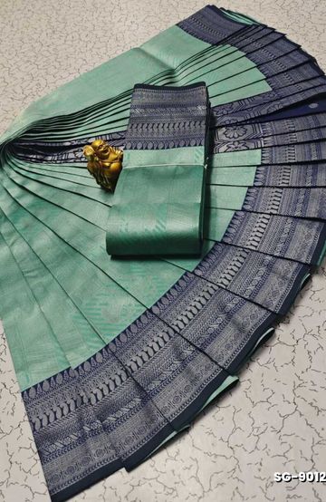 MODERN FANCY SOFT SILK SAREES WITH BUTTA DESIGN - MEJANTA (1)