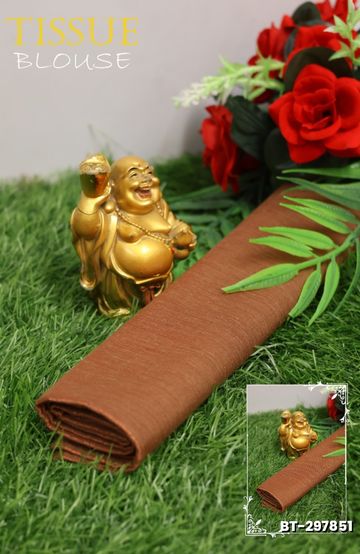 WOMEN TISSUE BLOUSE PIECE MATERIAL (1 METER ) - ONIYAN PINK