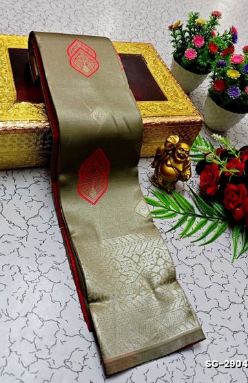 Korvai kotanji Trendy & Fancy bhutta and 2/100 Silk Cotton Sarees Function wear - MEJANTA (4)