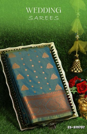 Korvai kotanji Trendy & Fancy bhutta and 2/100 Silk Cotton Sarees Function wear - VADAMALLI (2)