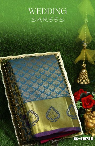 Premium kubera pattu saree rapier fancy  light weight silk type sarees function wear - LITE PEACH