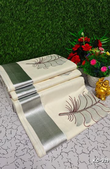 Banaras with our banarasi cotton fabric — a beautiful fusion of classic artistry and breathable comfort wear saree - DARK SKY BLUE (4)