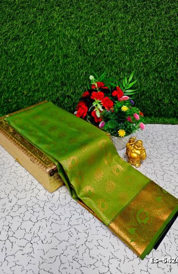 TRANDING PATOLA SILK SAREES - METALLIC GOLD