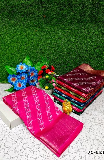 Dailywear cotton sarees premium look lightweight comfortable wear - LIGHT GREEN SHADE (1)