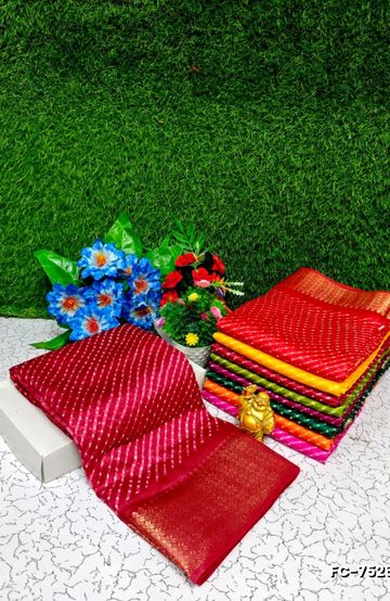 Korvai kotanji Trendy & Fancy bhutta and 2/100 Silk Cotton Sarees Function wear - GREEN COLOUR